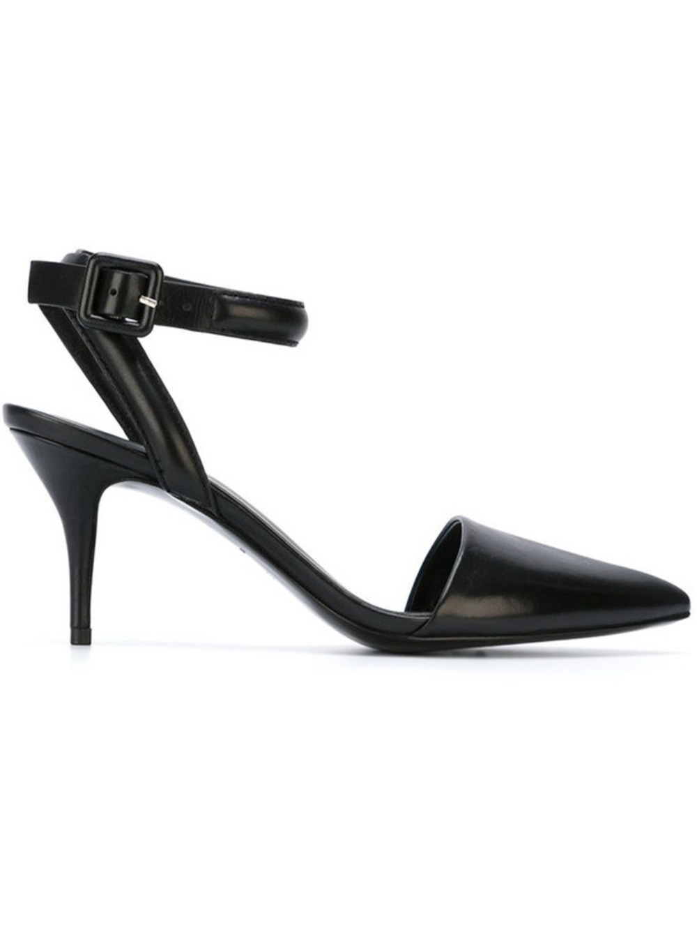 Alexander wang lucie kitten heel pumps black 37.5
